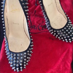 Christian Louboutin studded pumps size 39